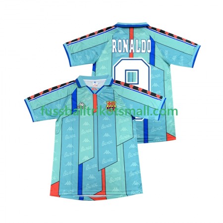 Fußballtrikots FC Barcelona Ronaldo 9 Retro 1996 1997 Kurzarm Auswärts-trikot kaufen